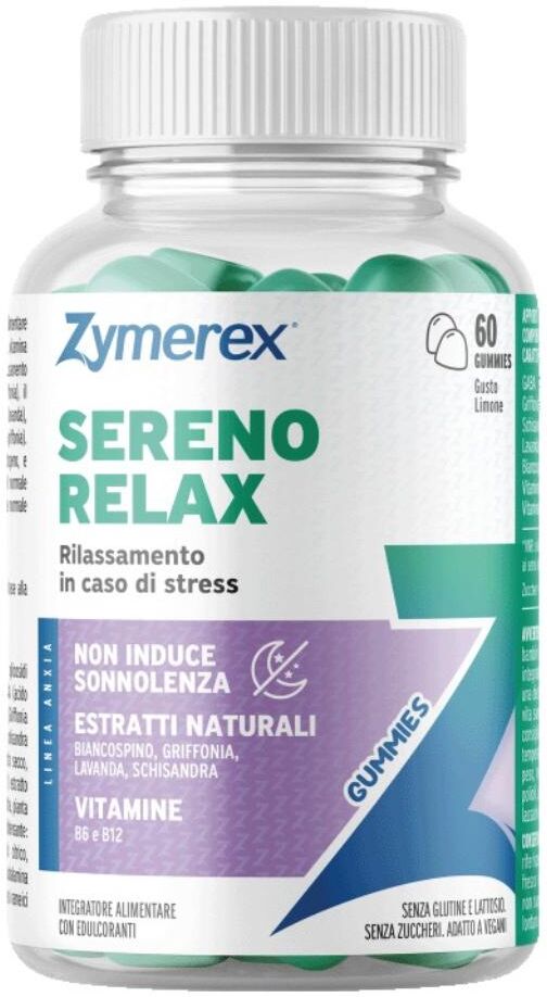 WILCO FARMA Srl SU Zymerex Sereno Relax, 60 gommose