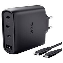 Trust Maxo USB Ladegerät 65 W QC 4+ Schwarz Innenbereich GaN 26067