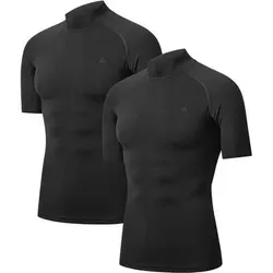 DANISH ENDURANCE Hemd Power Compression, Größe XXL in Schwarz Schwarz