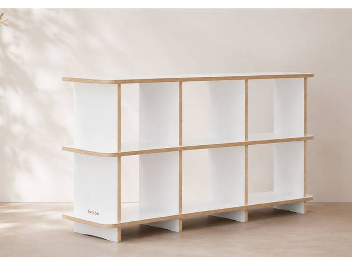 Sideboard "Iconic 01" - konfigurierbar 140 x 80 x 39 cm Weiß, MDF