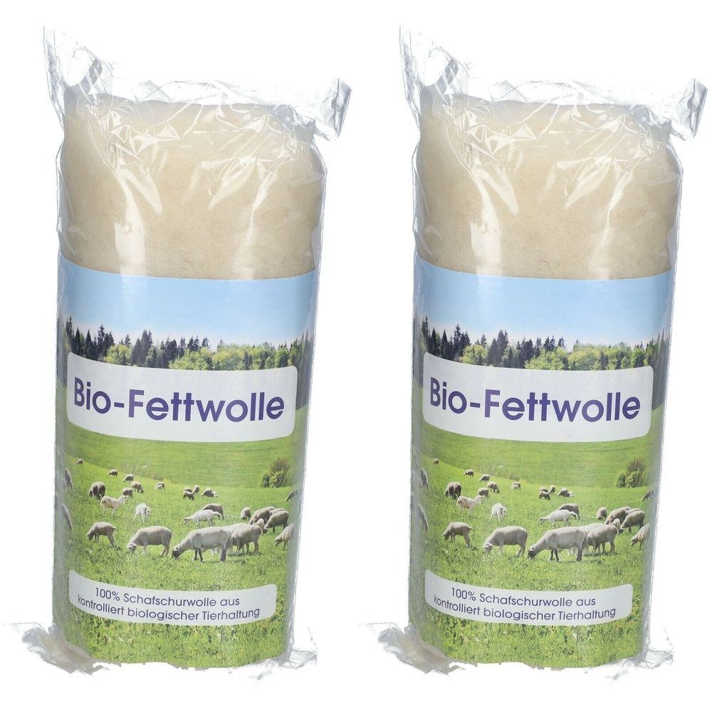 Bio-Fettwolle x2 2x90 g Körperpflege