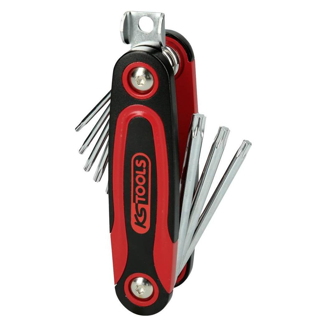 KS Tools Winkelstiftschlüssel im Klapphalter (158.3510)