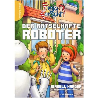 Finja forscht! Der rätselhafte Roboter, Gebundene Ausgabe von Isabell Harder, Carl Ed. Schünemann