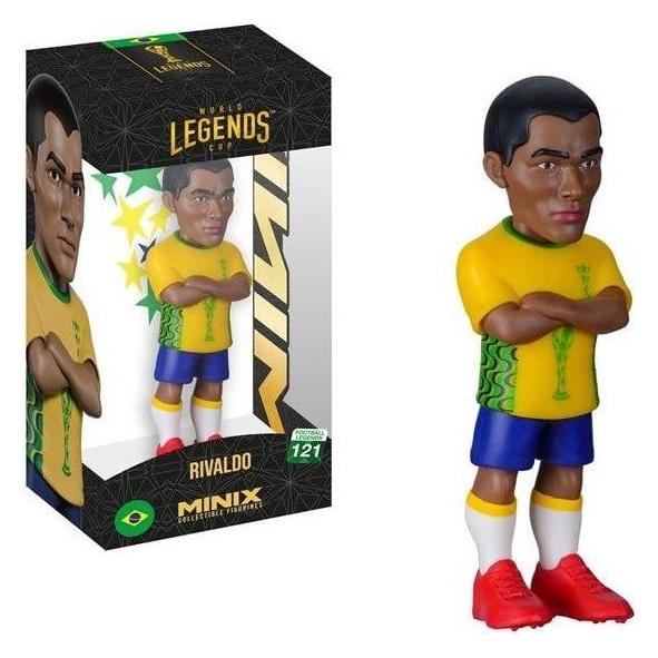 Minix BRESIL - Rivaldo - Figurine Coupe du Monde des Légendes 12cm (24902)