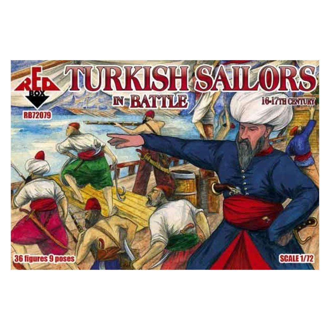 Red Box Turkish sailor in battle, 16-17th centur (RB72079)