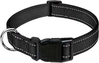 Uplifted Finds Small Dog Choker Collar Decorative Puppy Neck Accessory xl black