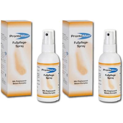 Prontoman Fußpflege Spray 2x 2x75 ml