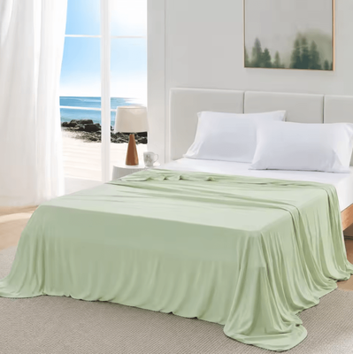 Inspire Curations Summer Ice Silk Cooling Blanket green 150x200cm 1pc