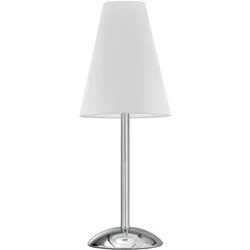 Tischleuchte Richard Bianco Weiß/Chrom max. 22 Watt