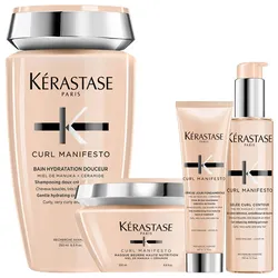 750ml Kérastase Curl Manifesto Pflegeset (Shampoo 250ml + Mask 200ml + Lotion 150ml + Creme 150ml)