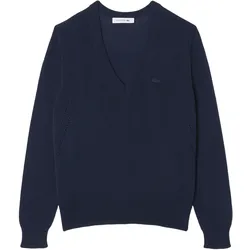 LACOSTE Pullover V Neck, navy