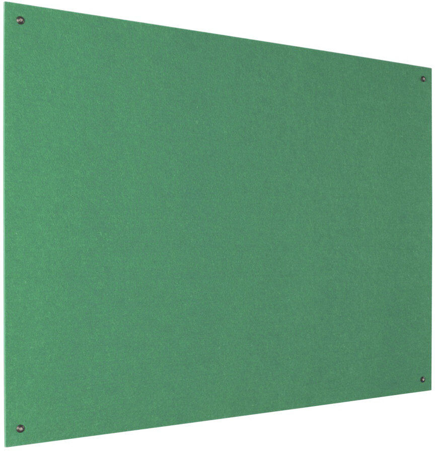 Symple Stuff Wall Mounted Reversible Bulletin Board Green 120cm H x 120cm W