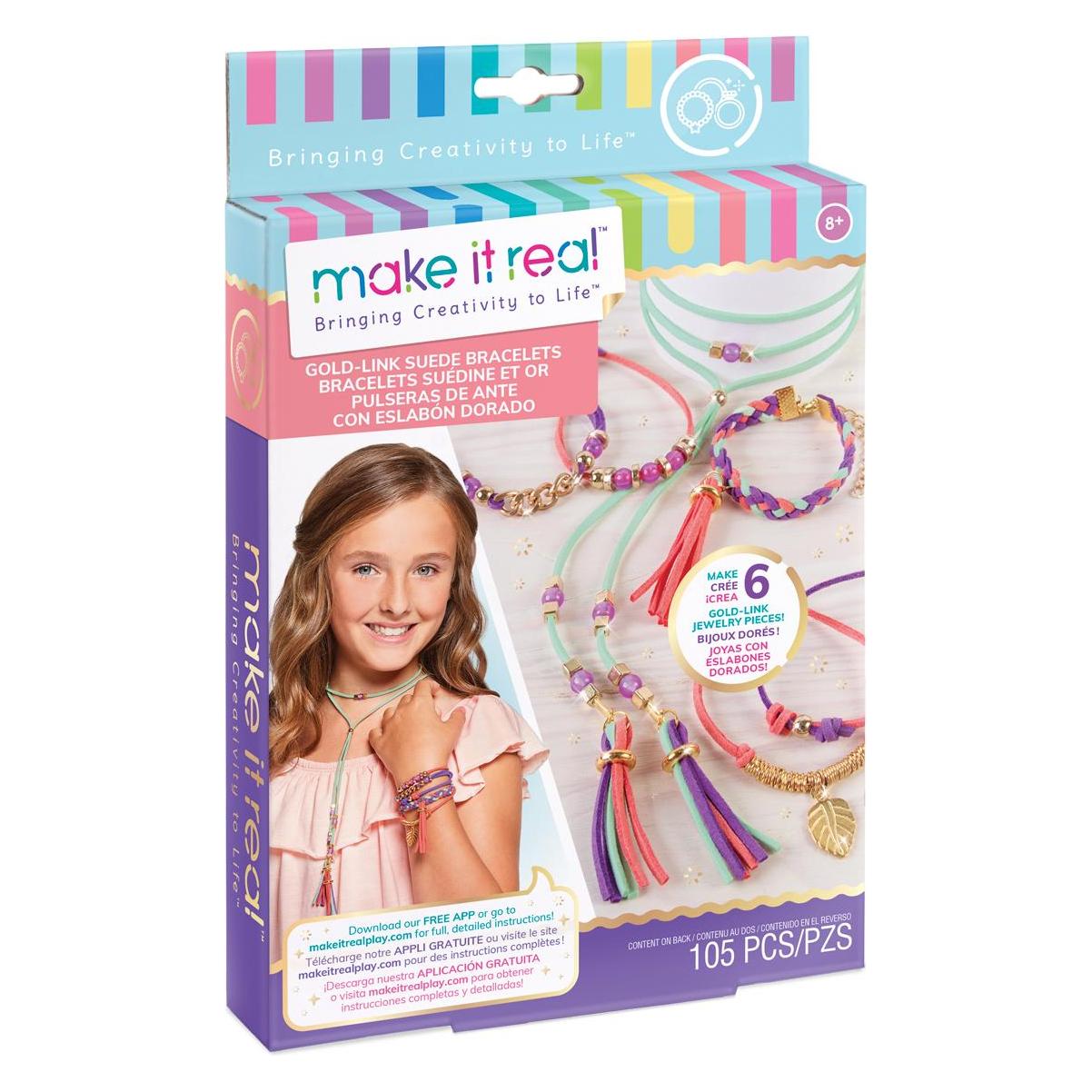 Make it Real Armbänder in Velourlederoptik (MIR1207)