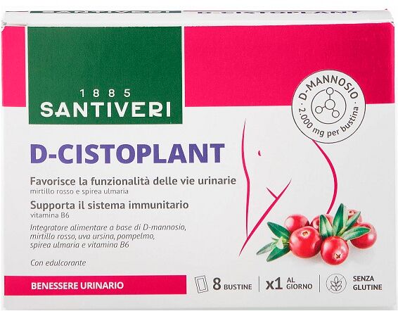 SANTIVERI Sa Santiveri D-Cistoplant, 8 bustine da 3 g