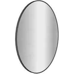 RIHO Shield Spiegel rund, indirekte Beleuchtung, schwarz, 205555, Ausführung: 600x600mm