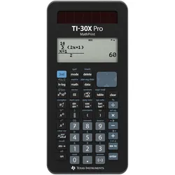 TEXAS INSTRUMENTS TI-30X Pro MathPrintTM Wissenschaftlicher Taschenrechner schwarz