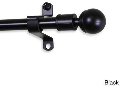 InStyleDesign Jewel 7/16-inch Adjustable Curtain Rod