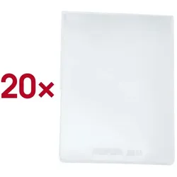 Veloflex Ausweishüllen A7 PP-Folie 20 Stück