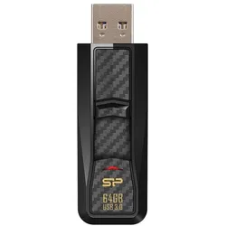 Silicon Power Blaze B50 (256 GB, USB-A), USB Stick, Schwarz