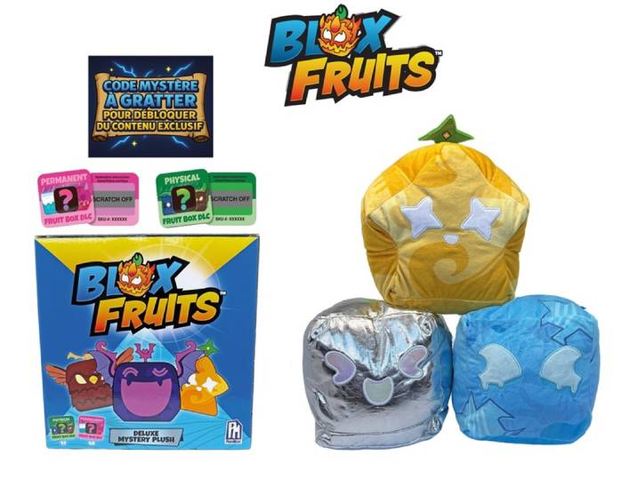 Blox fruits - Peluche 20cm - Roblox avec DLC exclusif