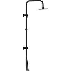 Eisl, Duschsystem, EASY ENERGY Douchesysteem - Regendouche - Mat zwart (DX12004BL)