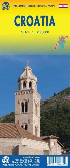 Carte de voyage - Croatie   ITM