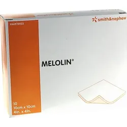 MELOLIN 10x10 cm Wundauflagen steril 10 St