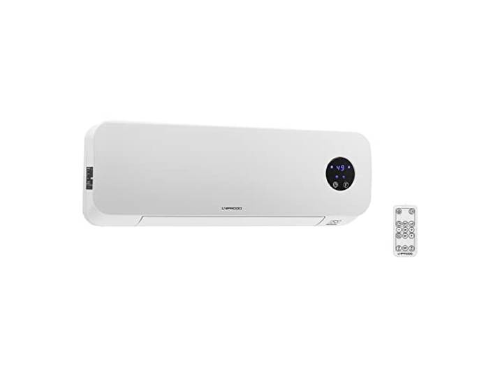 Uniprodo UNI_HEATER_10 Wandventilatorkachel Stille wandventilatorkachel Keramische ventilatorkachel Keramische blazer -