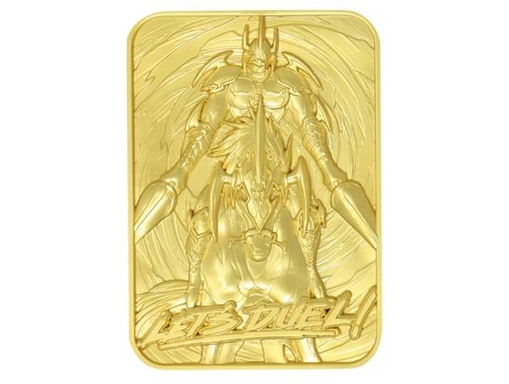 Fanattik Yu-Gi-Oh! réplique Card Gaia de Fierce Ridder (plaqué of)
