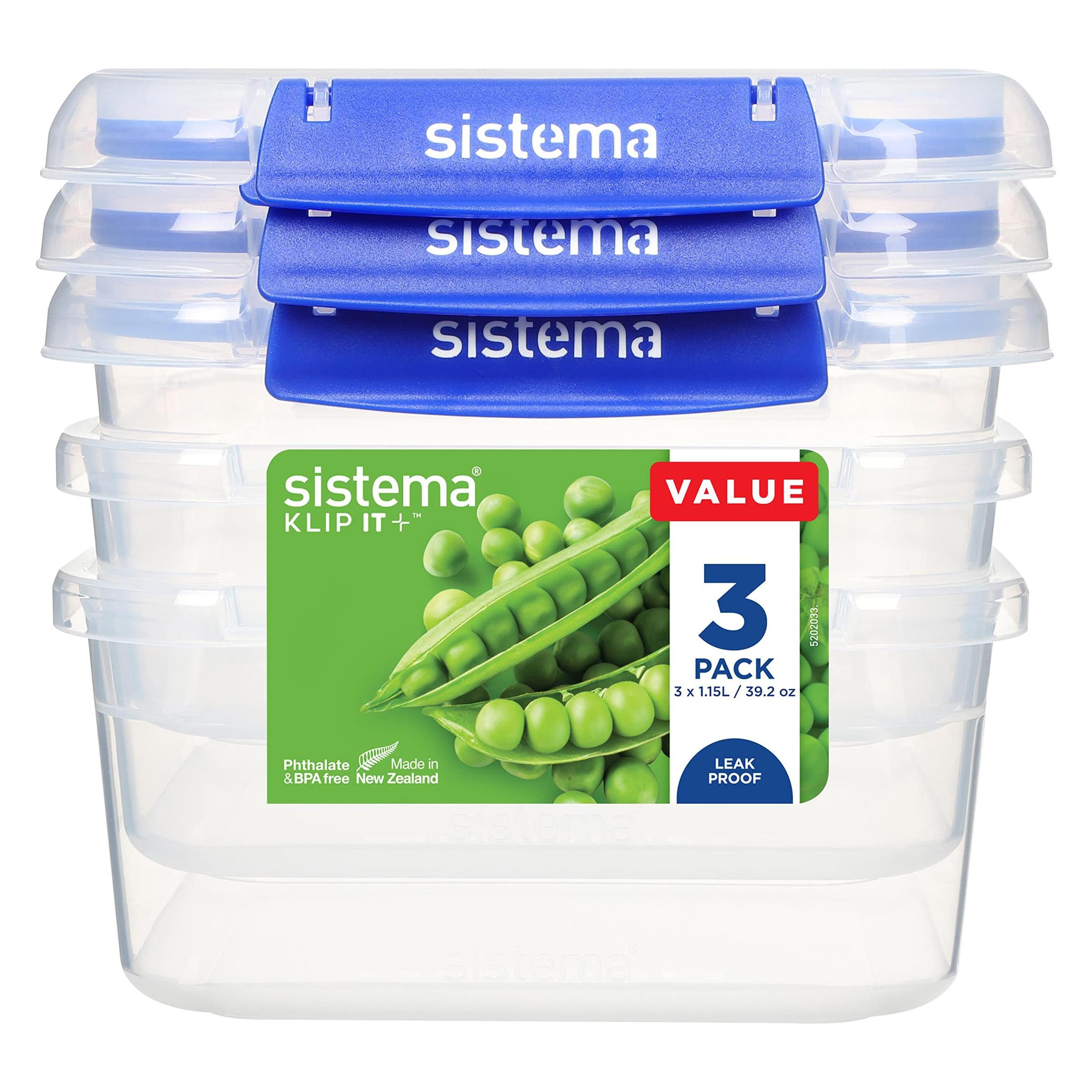 Sistema Square Klip it Plus 3pack 1,15ml (1.15 l) (881630)