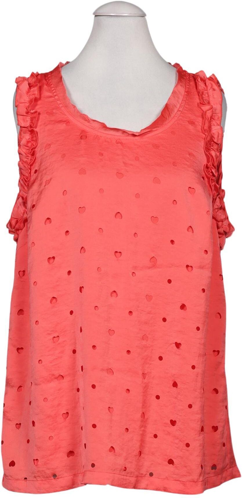 Vera Mont Damen Bluse, Rot, Gr. M, Synthetik - Second Hand