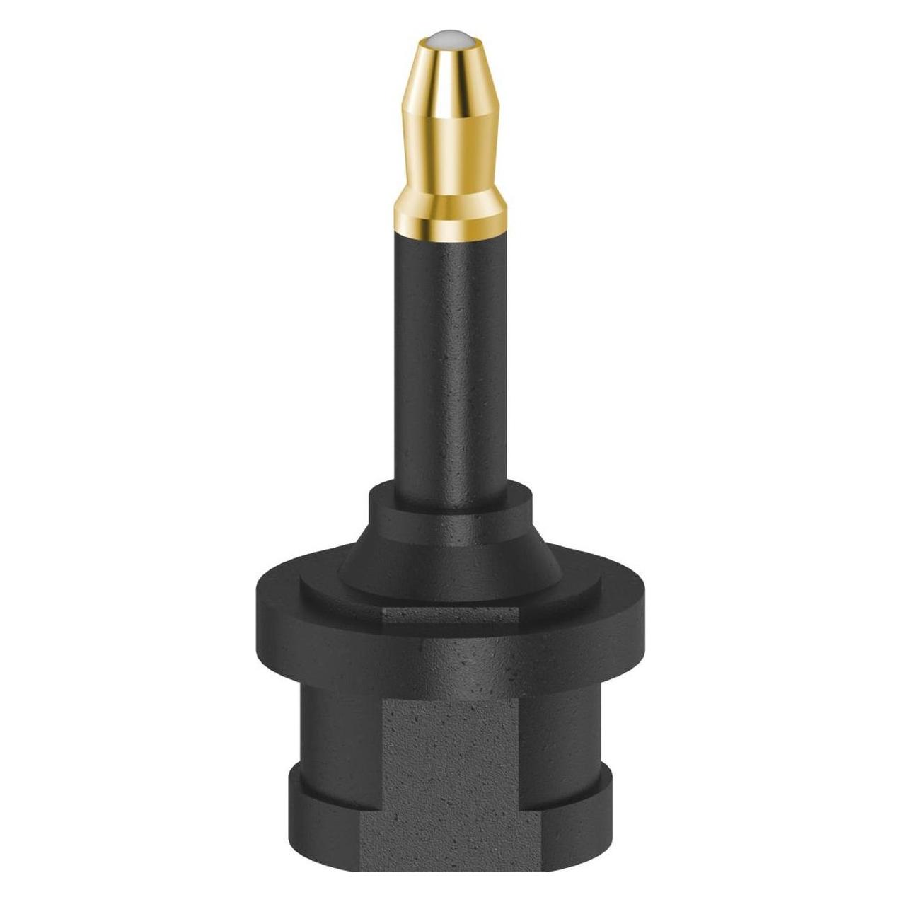 Hama ODT-Adapter, Toslink-Kupplung - optischer 3,5-mm-Stecker, vergoldet (00205178)