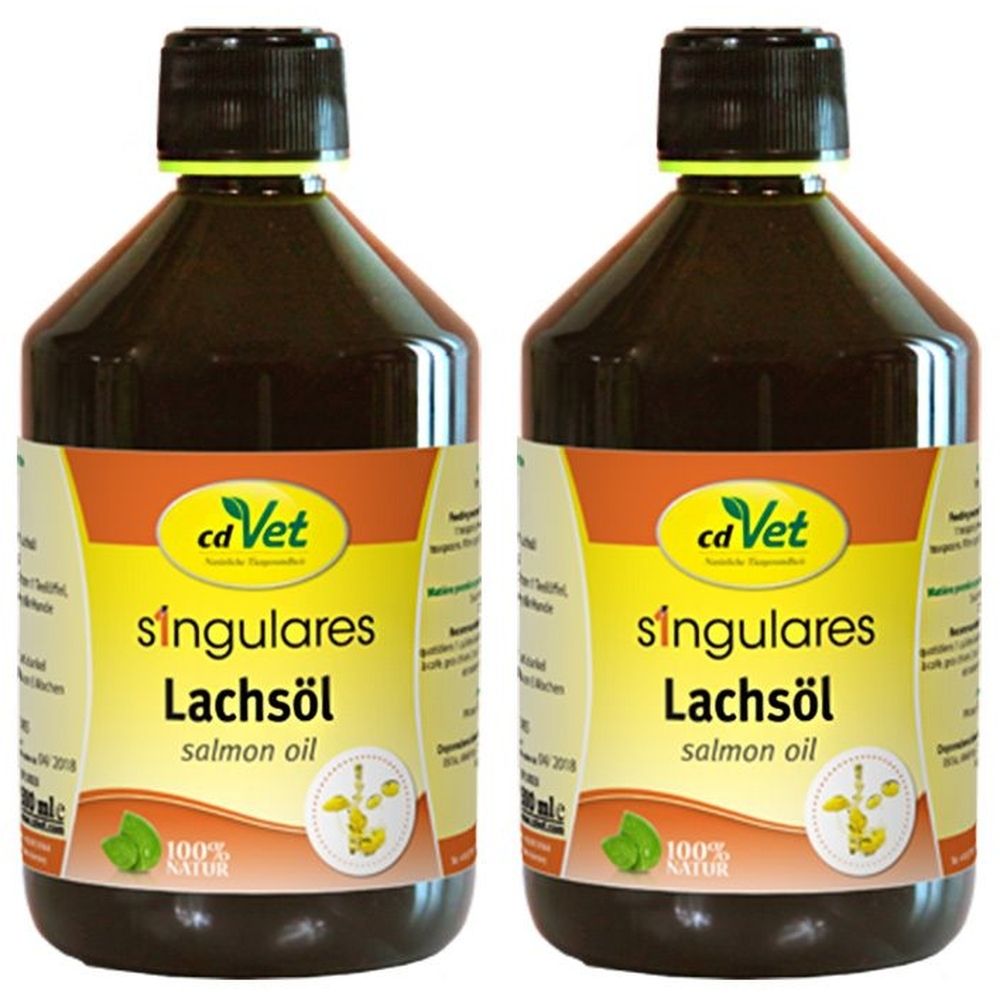 Singulares Lachsoel VET x2 2x500 ml Öl