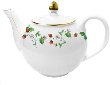 Roy Kirkham English Strawberry Garden Classic Teapot