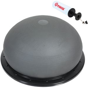 Togu Balance-Ball Jumper Mini Actisan, mit Luftpumpe, Ø 36 cm, anthrazit, antibakteriell, belastbar bis 120 kg