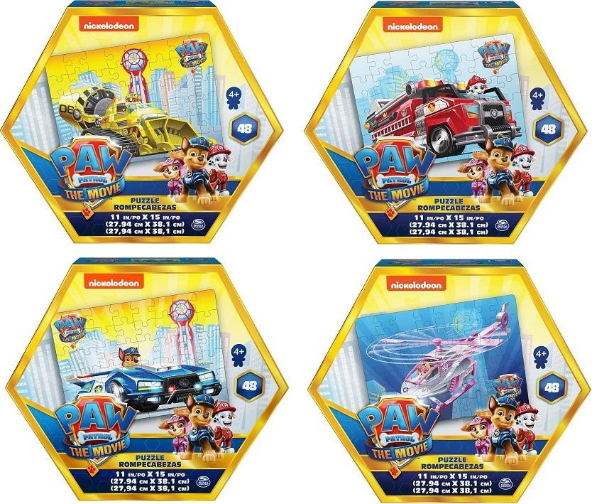 Spin Master PAW Patrol De Film Puzzel met speciaal design