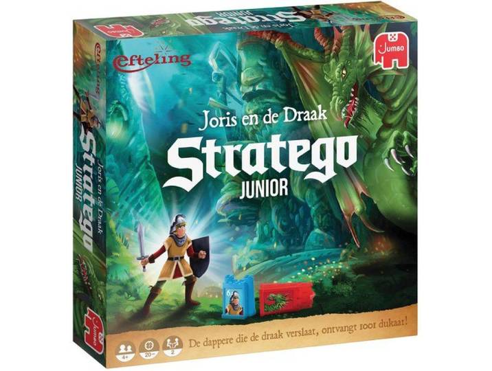 Jumbo - Stratego Junior Efteling Joris en de Draak - Bordspel vanaf 4 jaar - 2 spelers