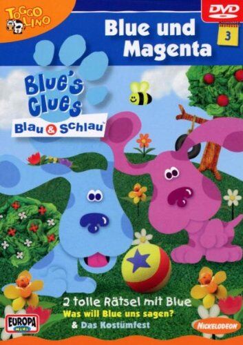 Blue's Clues 3 - Blue und Magenta - Preis vom 09.10.2026 07:28:09 h