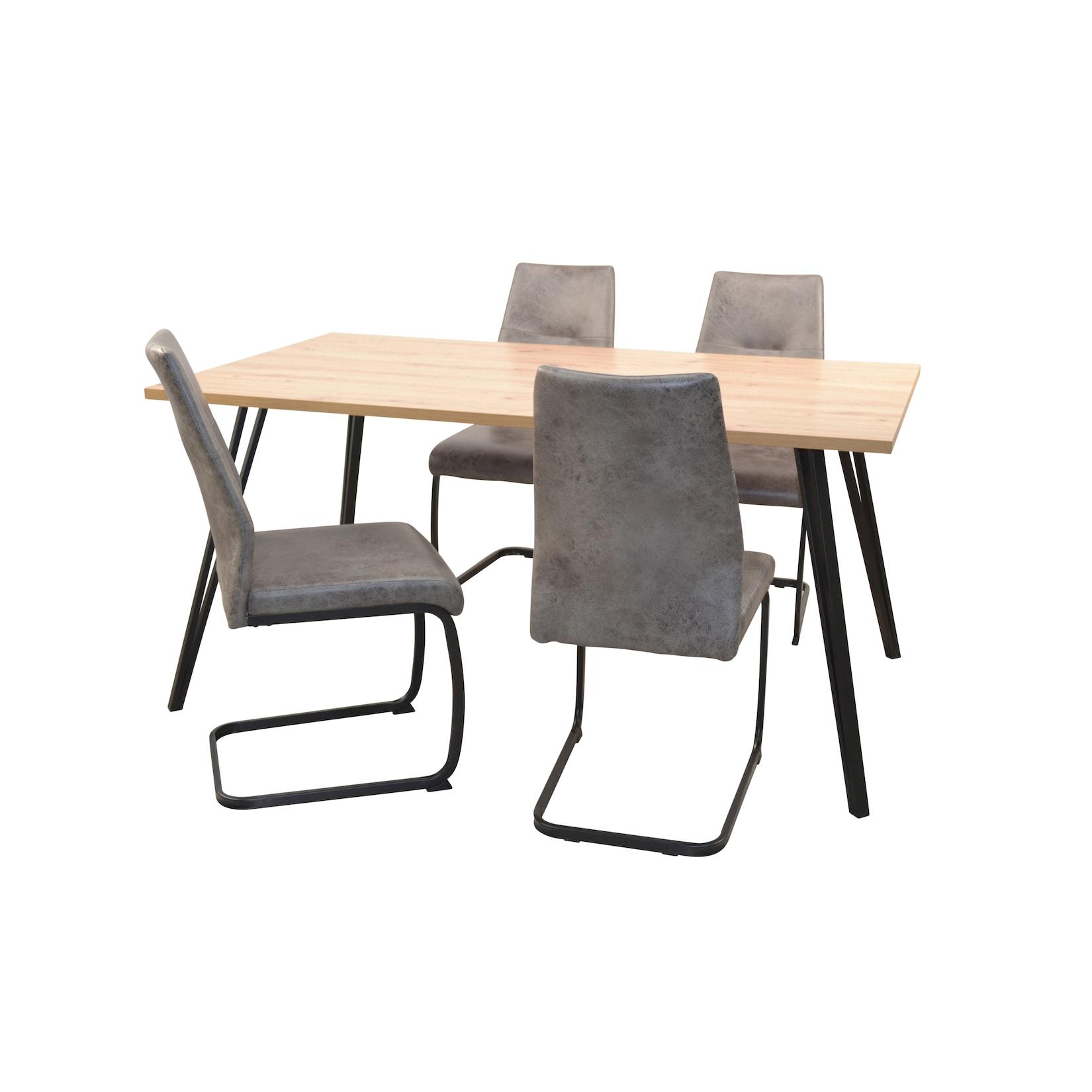 möbel direkt online Tischgruppe- 5teilig Cora