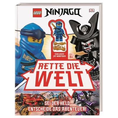 LEGO® NINJAGO® Rette die Welt, Gebundene Ausgabe von Simon Hugo, DK Verlag Dorling Kindersley, 978-3-8310-3979-1