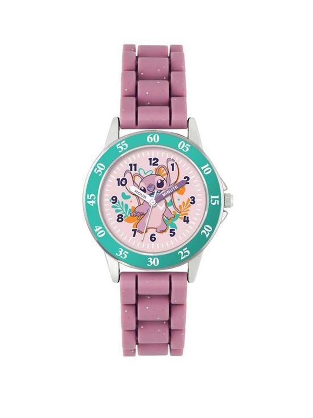 Peers Hardy - Disney: Lilo and Stitch Pink Angel Time Teacher Watch - Uhr