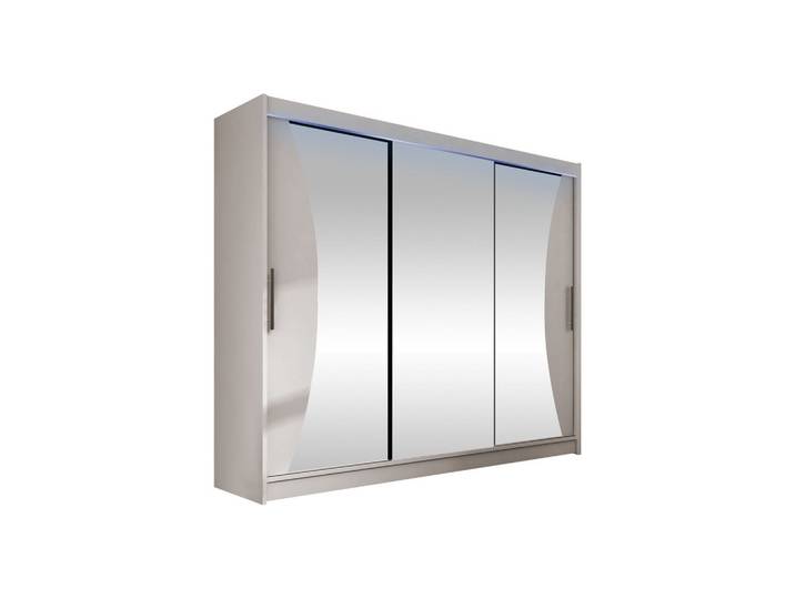 KLEIDERSCHRANK Aston IV, mit RGB LED Beleuchtung