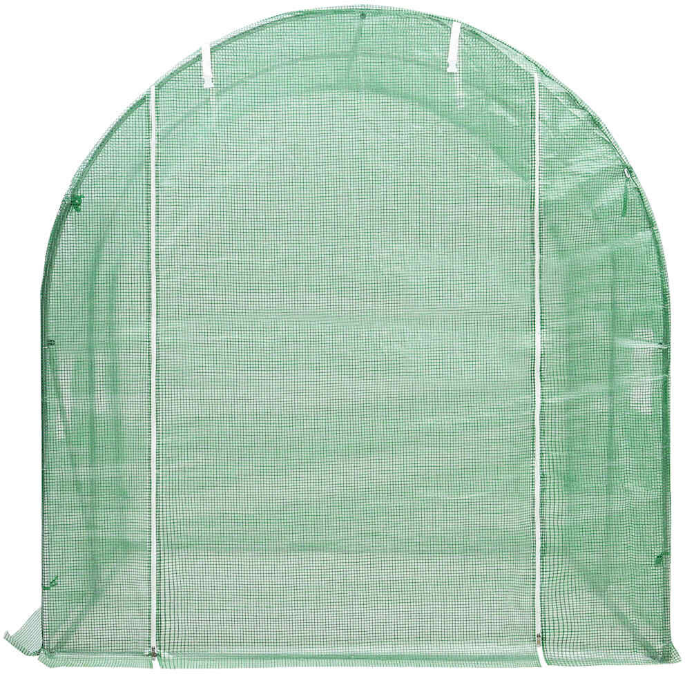 vidaXL Serre 4 m² 2x2x2 m