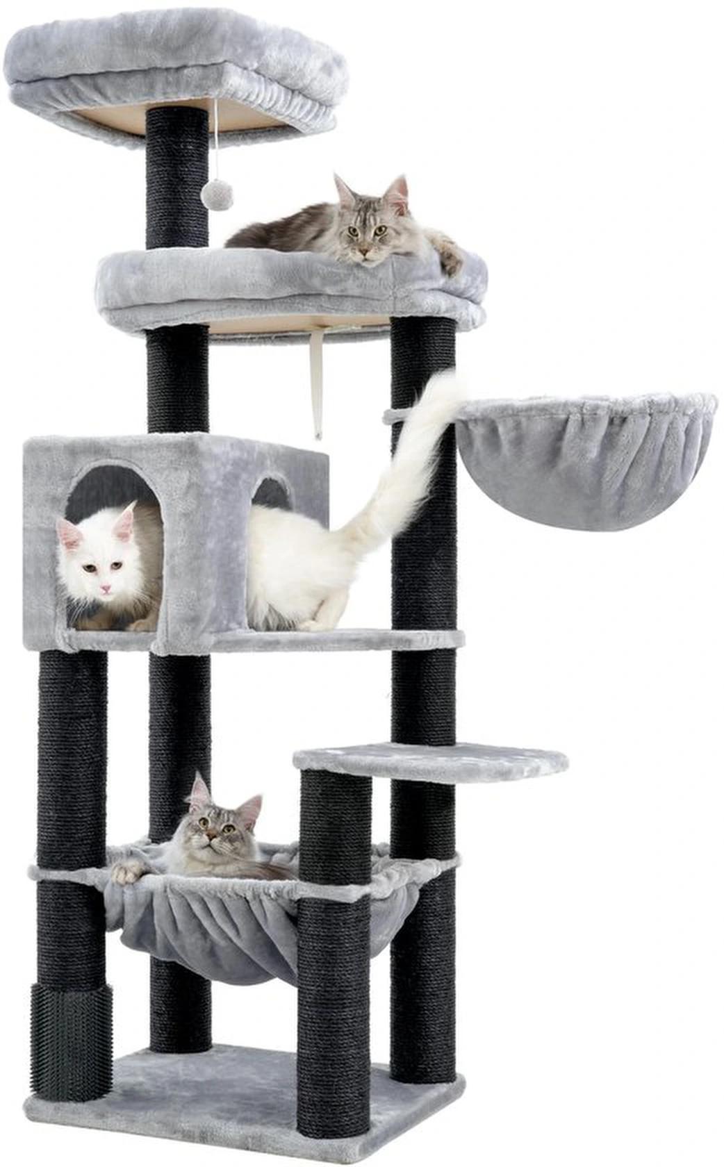 Grosser Katzenklettergerüst mit Bequemer Sitzfläche