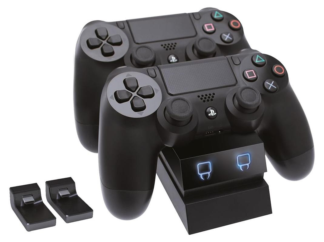 Snakebyte Venom Twin Docking Station voor twee Dualshock 4 controllers met LED-indicator voor Playstation 4