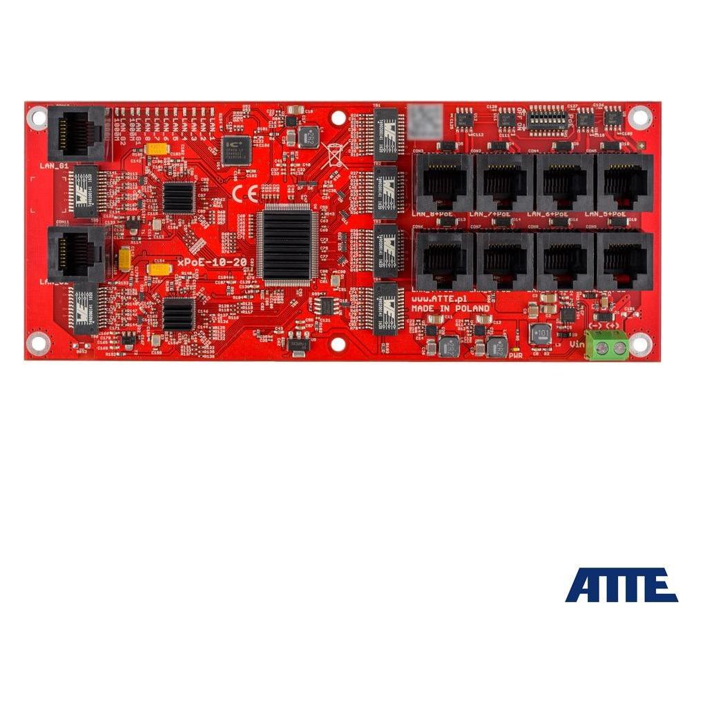 Atte xPoE-10-20A-OF 10-PORT-POE-SWITCH-ATTE (10 Ports) (21317)