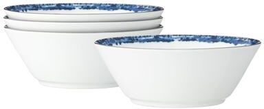 "Noritake Rill Set of 4 Fruit Bowls, 5"", 9 oz."