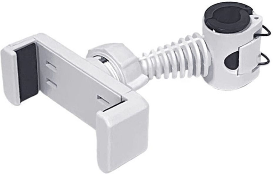INF Live-Streaming-Erweiterungs-Halterung (Einzelplatz) – 2er-Set, ABS Clip-On Handy-/Kamerahalter, Mehrwinkel Weiß