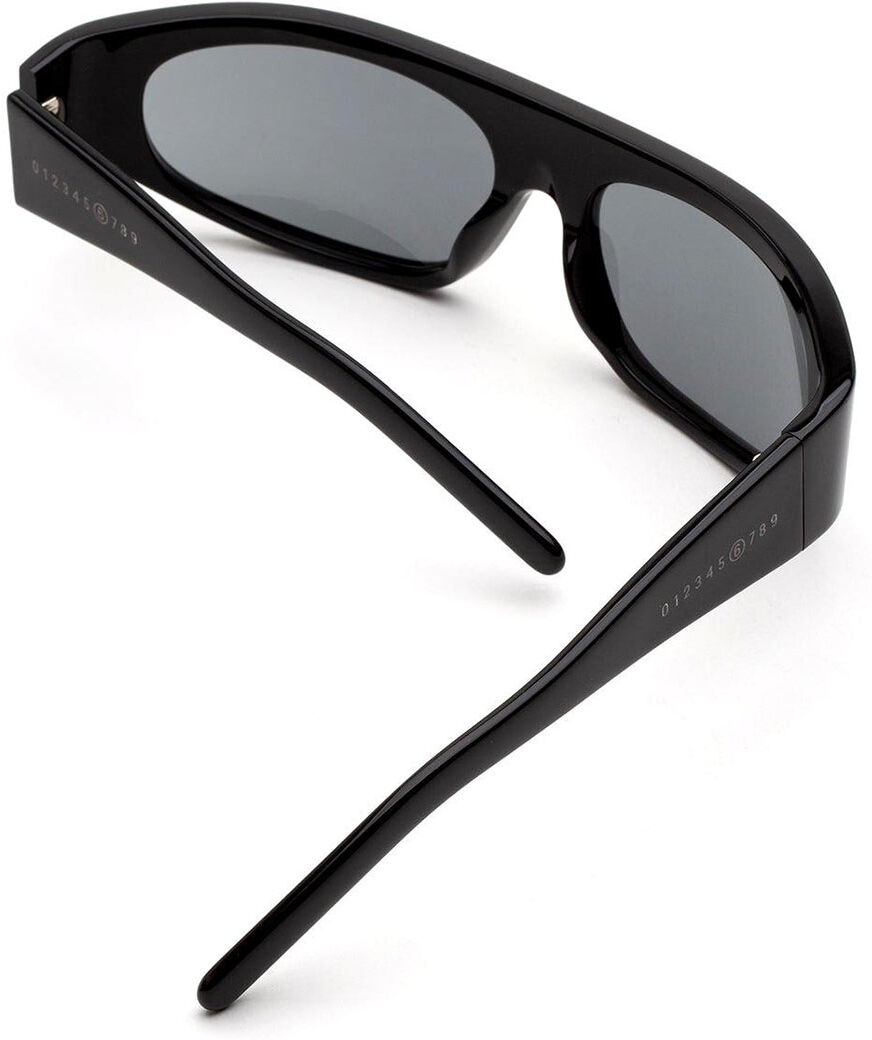 Retrosuperfuture Occhiali da Sole X Maison Margiela MM6 Lunettes 1 Noires 9MP