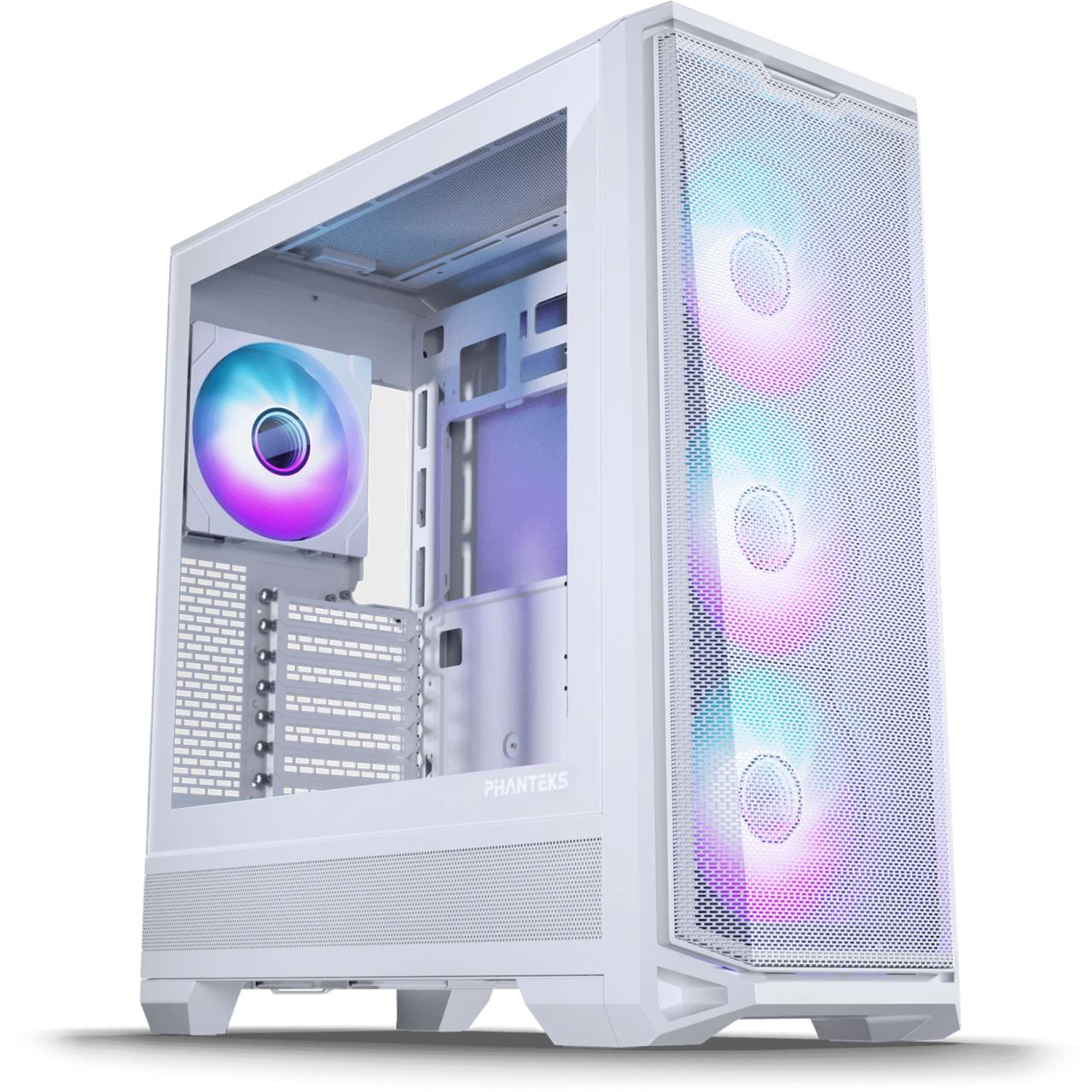Phanteks Eclipse G400A PC-Gehäuse, Midi-Tower, E-ATX, Tempered Glass, D-RGB - weiß